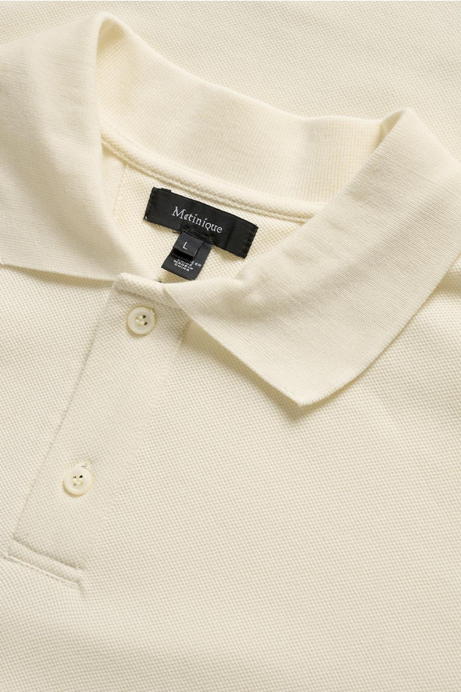 MASCOUT POLO STRIPE 30207857 110104 OFF WHITE